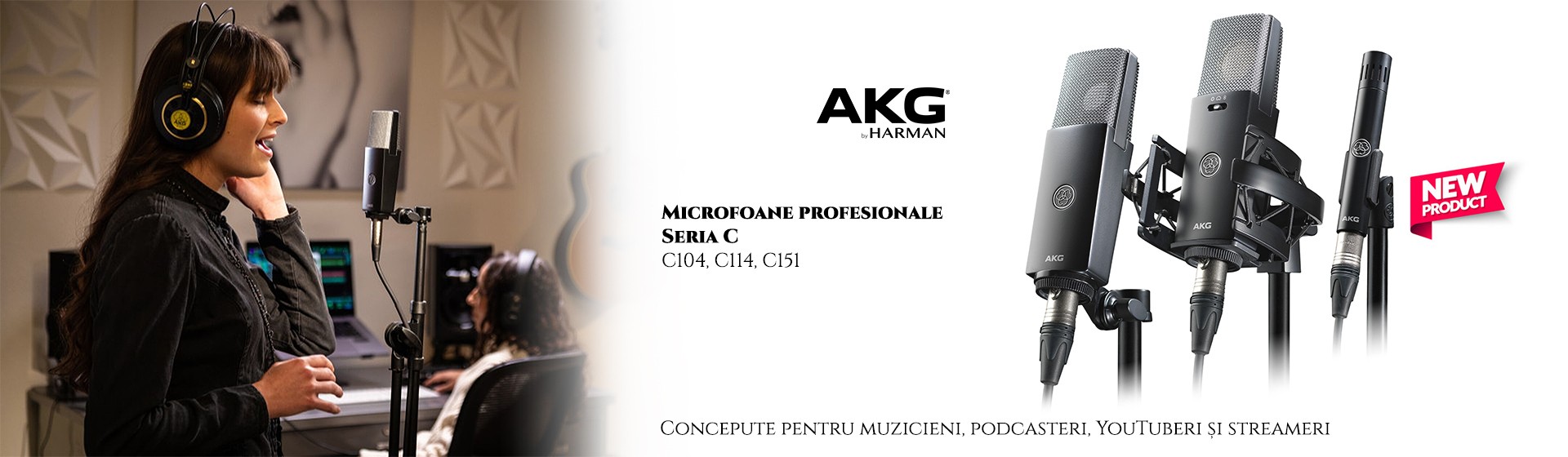 AKG C-Series Professional Condenser Microphones